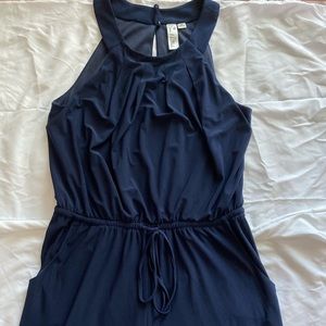 Navy jumpsuit